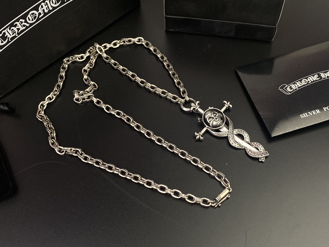 Chrome Hearts necklace 08yxq07 (2)