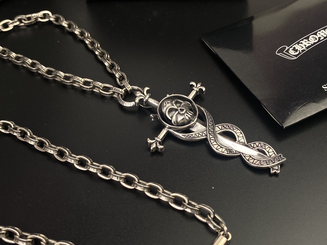 Chrome Hearts necklace 08yxq07 (3)