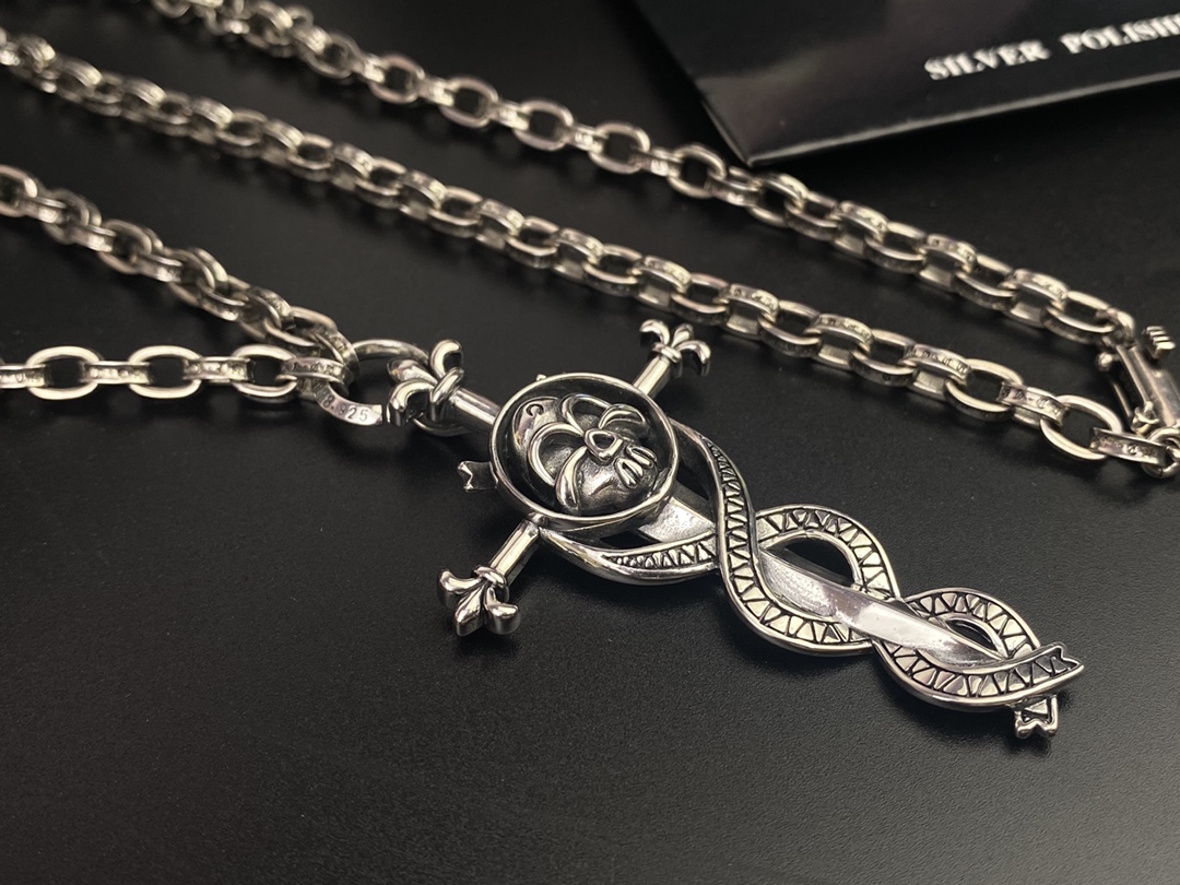 Chrome Hearts necklace 08yxq07 (5)