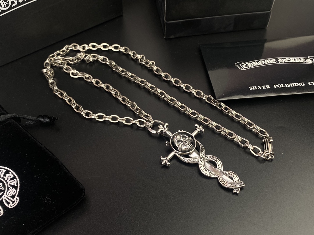 Chrome Hearts necklace 08yxq07 (6)