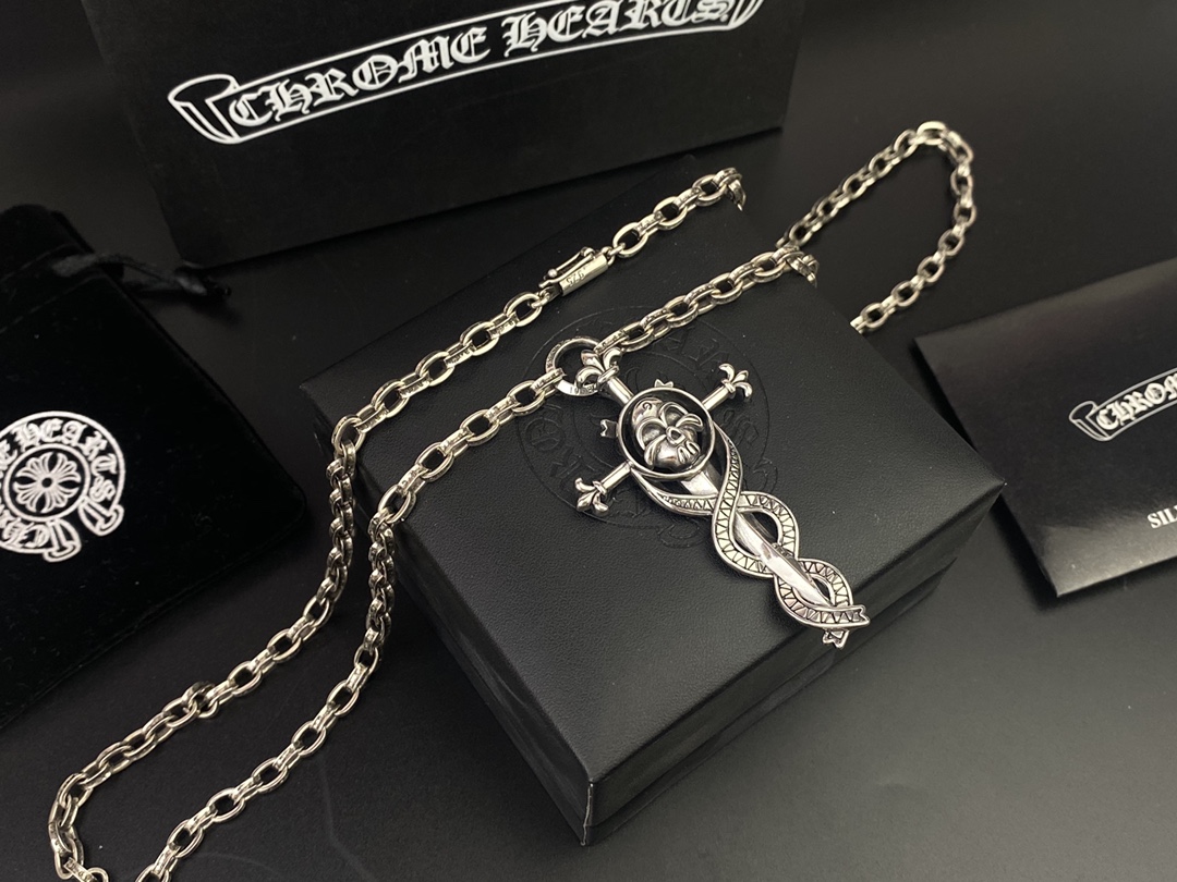 Chrome Hearts necklace 08yxq07 (7)