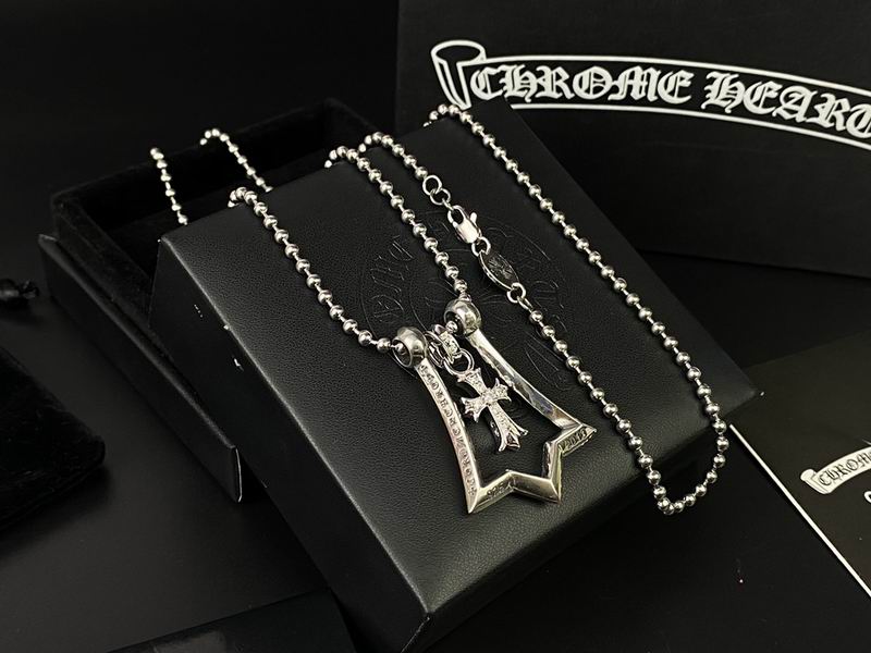 Chrome Hearts necklace 09yxq05 (5)
