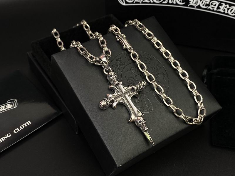 Chrome Hearts necklace 09yxq15 (2)
