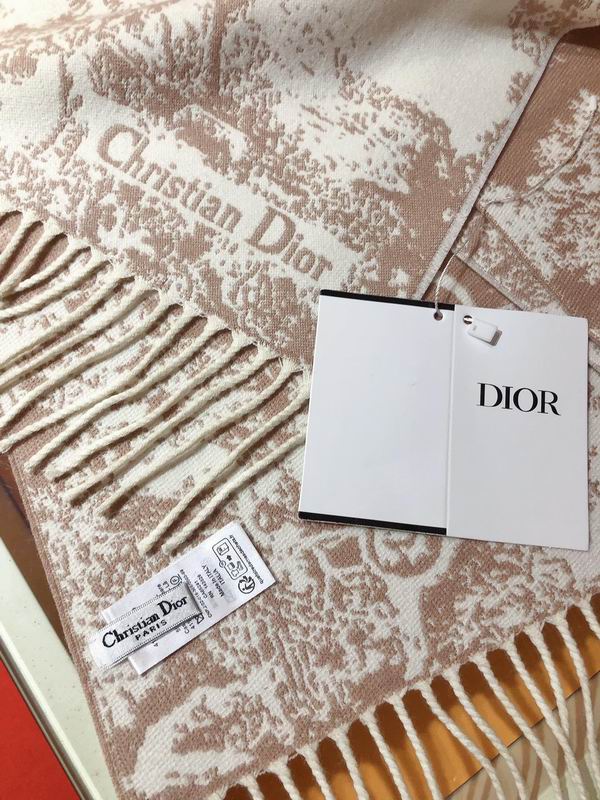 Dior Scarf 45X200cm 59%羊绒41%羊毛 E29 (3)