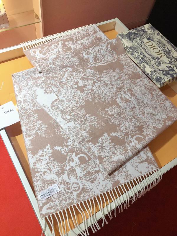 Dior Scarf 45X200cm 59%羊绒41%羊毛 E29 (4)