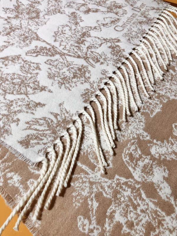 Dior Scarf 45X200cm 59%羊绒41%羊毛 E31 (11)