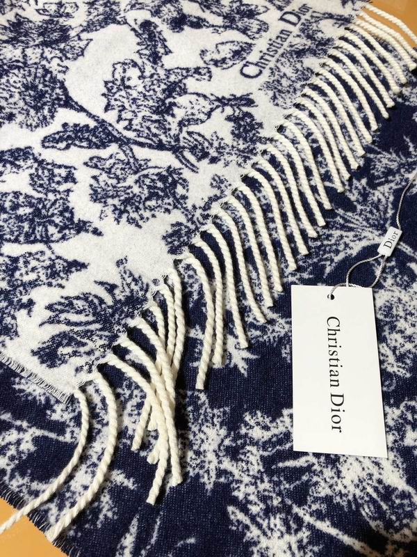 Dior Scarf 45X200cm 59%羊绒41%羊毛 E31 (2)