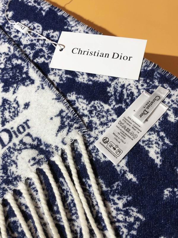 Dior Scarf 45X200cm 59%羊绒41%羊毛 E31 (4)