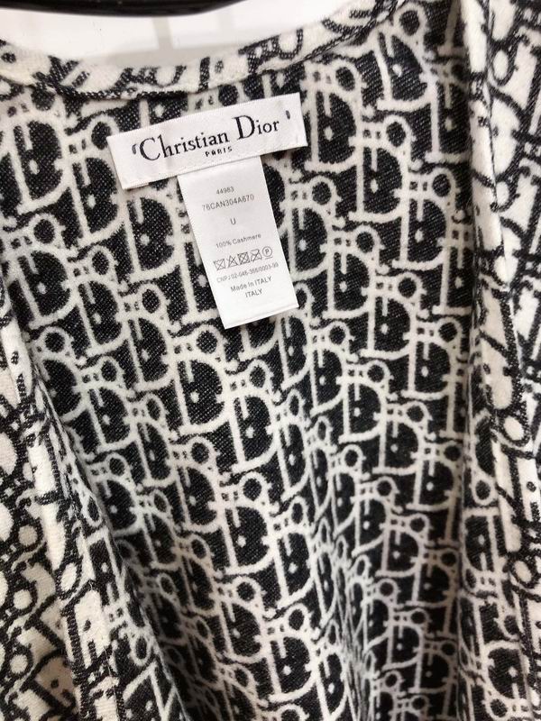 Dior cloak 140X174cm 100%羊绒 E25 (5)