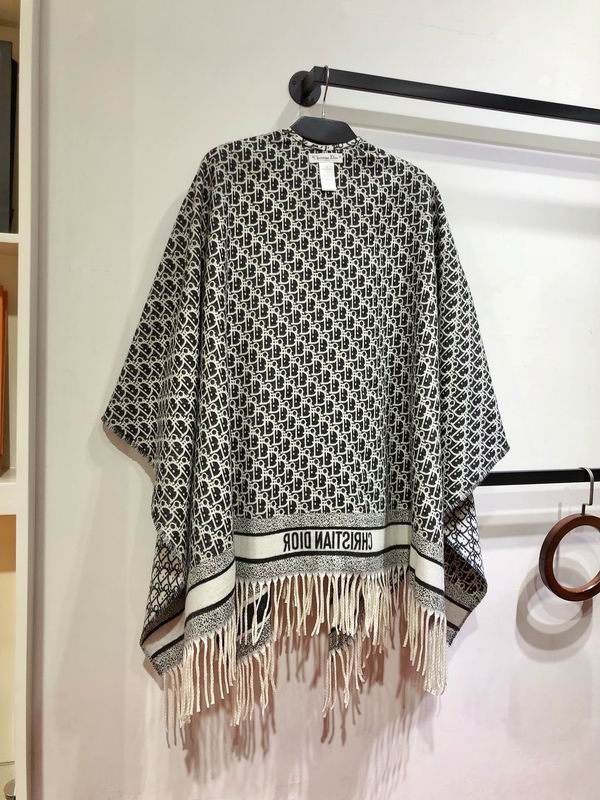 Dior cloak 140X174cm 100%羊绒 E25 (6)