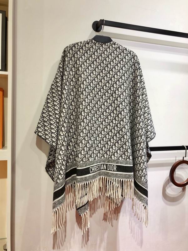 Dior cloak 140X174cm 100%羊绒 E25 (8)