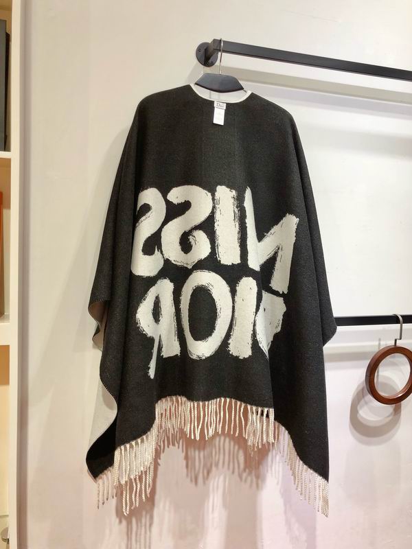 Dior cloak 140X174cm 100%羊绒 E26 (5)