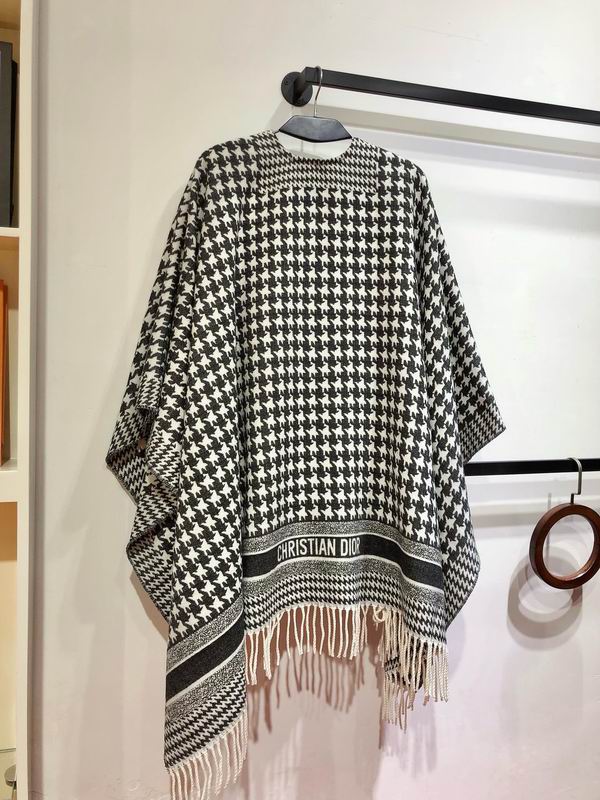 Dior cloak 140X174cm 100%羊绒 E27 (8)
