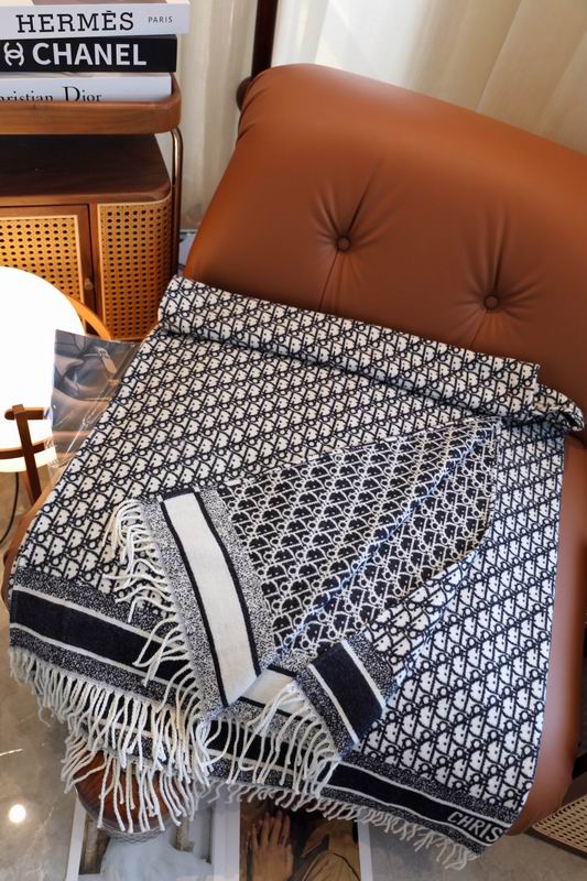 Dior cloak 140X180cm 100%山羊绒 E38 (5)