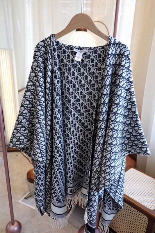 Dior cloak 140X180cm 100%山羊绒 E38 (8)