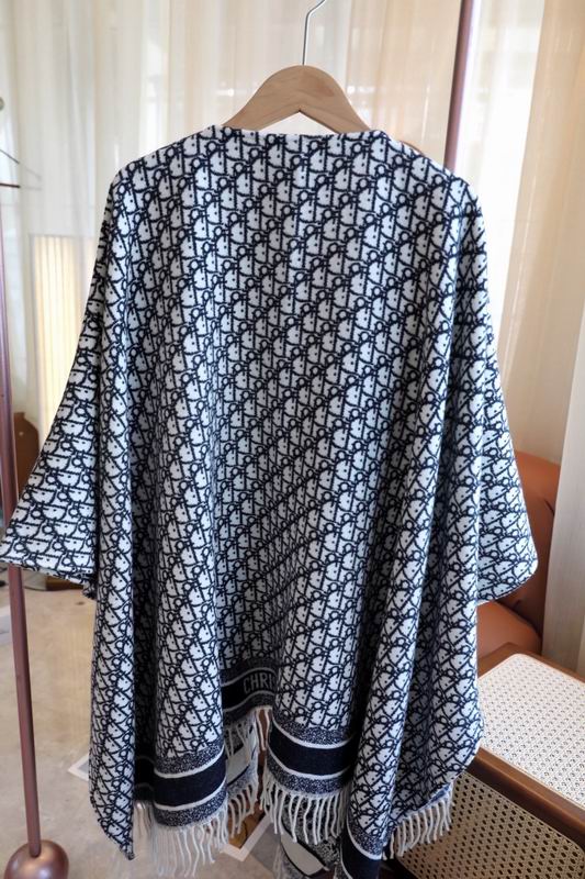 Dior cloak 140X180cm 100%山羊绒 E38 (9)