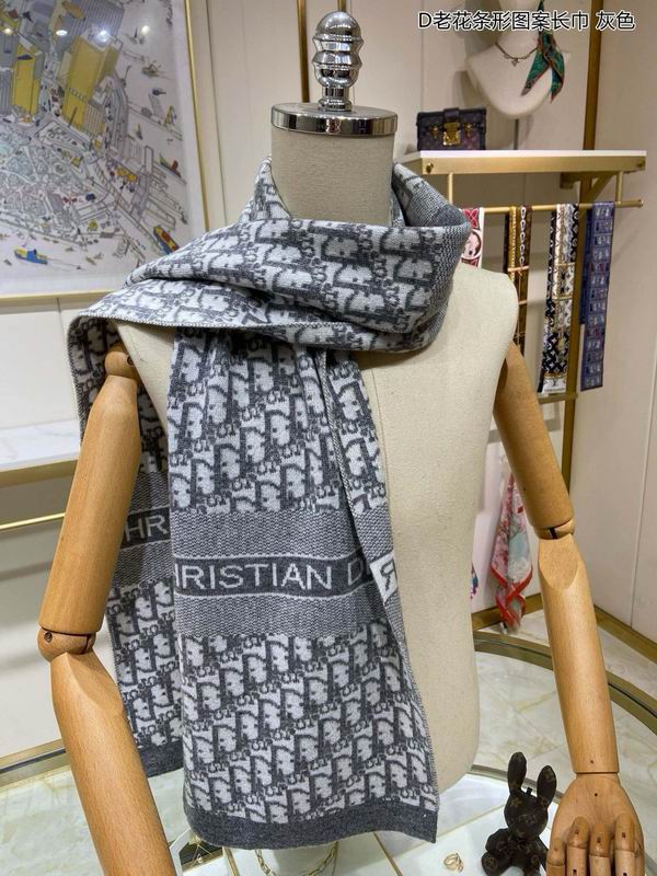 Dior scarf 30X195cm E21 (11)