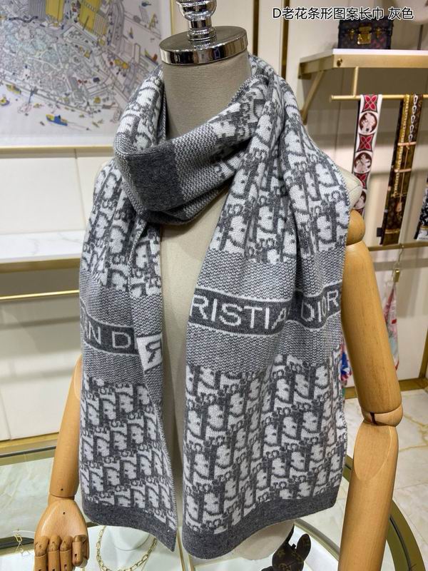 Dior scarf 30X195cm E21 (12)