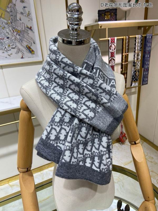 Dior scarf 30X195cm E21 (13)