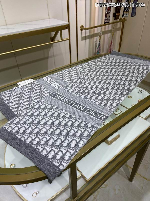 Dior scarf 30X195cm E21 (14)