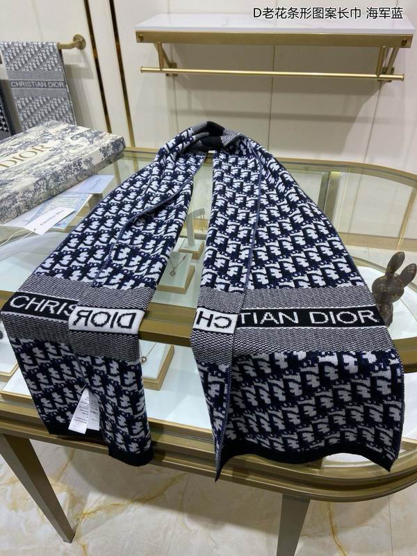 Dior scarf 30X195cm E21 (2)