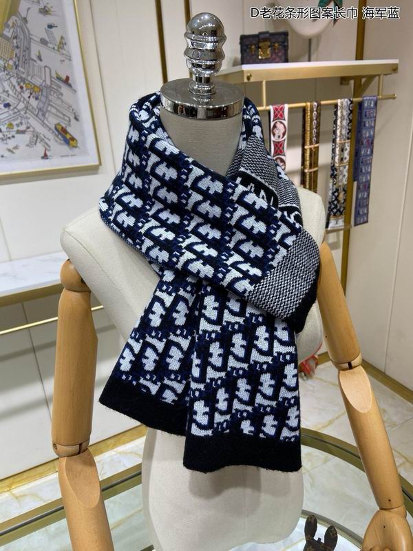 Dior scarf 30X195cm E21 (6)