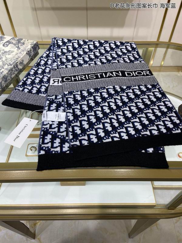 Dior scarf 30X195cm E21 (8)