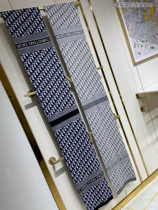 Dior scarf 30X195cm E21 (9)