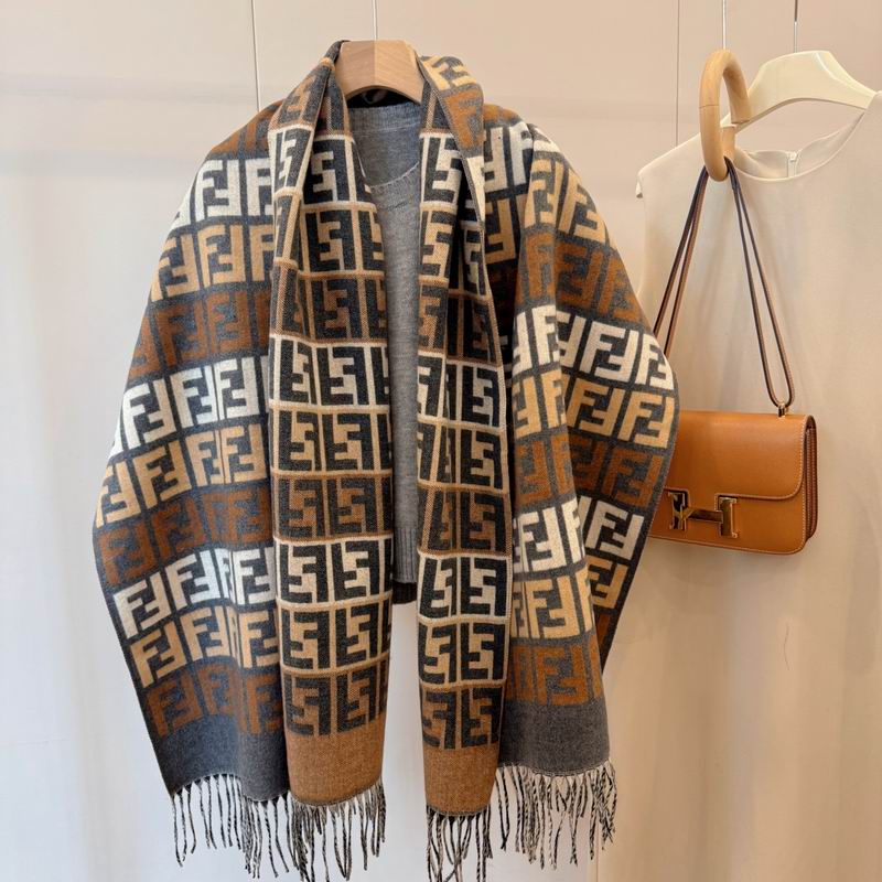 Fendi Scarf 65X180cm E09 (8)
