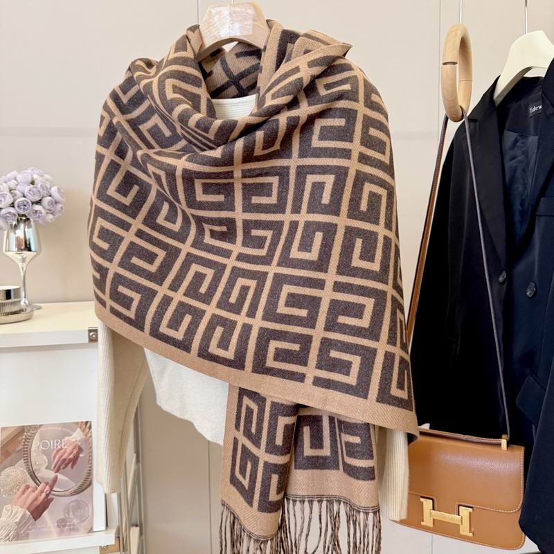 Givenchy scarf 65X180cm E18 (6)