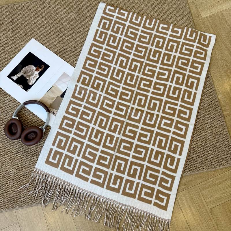 Givenchy scarf 65X180cm E18 (8)