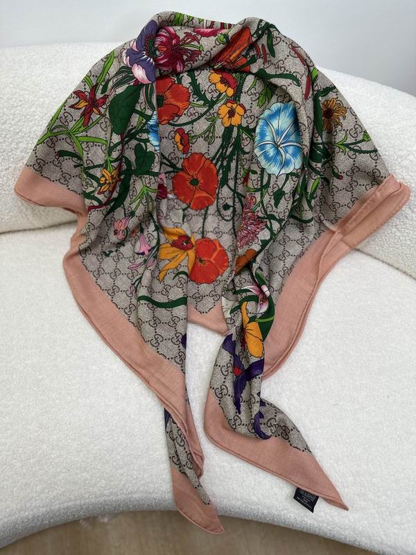 Gucci Scarf 135X135cm E11 (1)