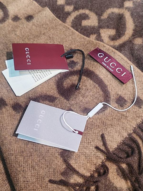 Gucci Scarf 45X200cm 100%羊绒 E27 (25)