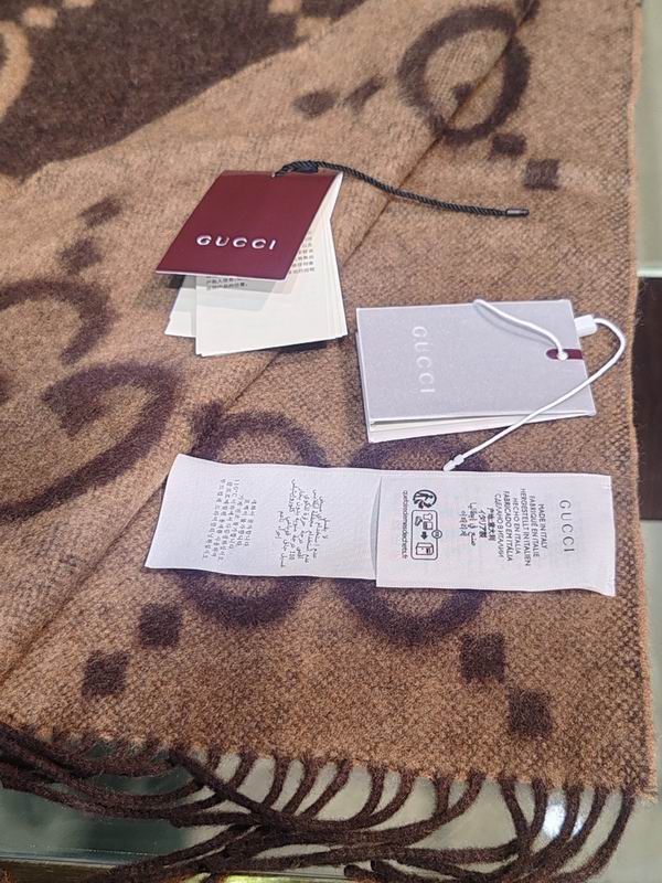 Gucci Scarf 45X200cm 100%羊绒 E27 (26)