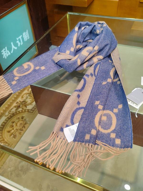 Gucci Scarf 45X200cm 100%羊绒 E27 (30)