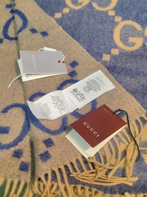 Gucci Scarf 45X200cm 100%羊绒 E27 (33)