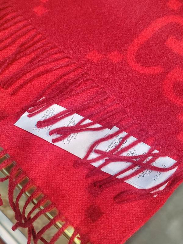 Gucci Scarf 45X200cm 100%羊绒 E27 (38)