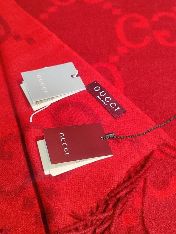 Gucci Scarf 45X200cm 100%羊绒 E27 (39)