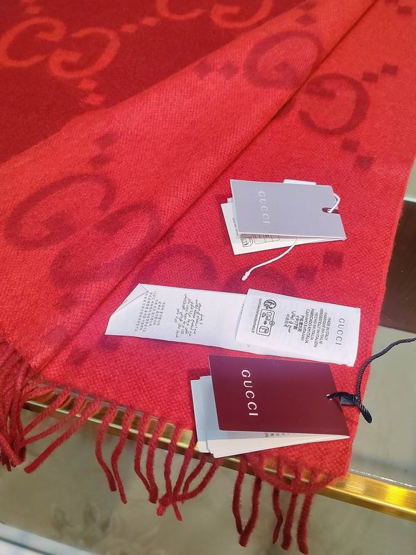 Gucci Scarf 45X200cm 100%羊绒 E27 (40)