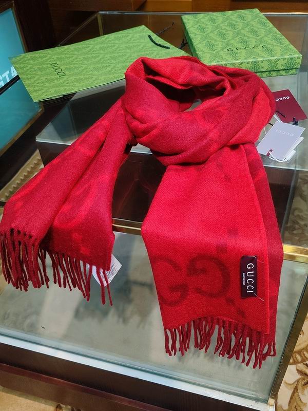 Gucci Scarf 45X200cm 100%羊绒 E27 (45)