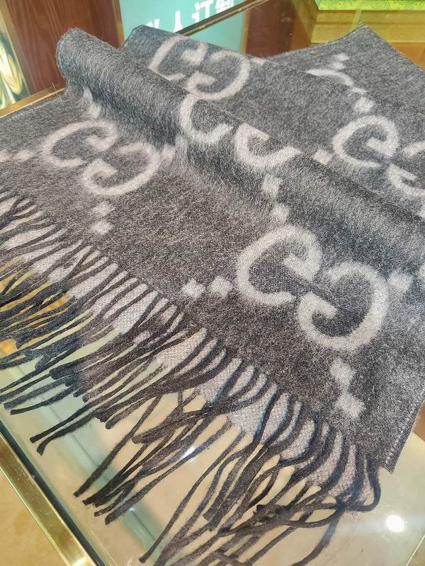 Gucci Scarf 45X200cm 100%羊绒 E27 (48)