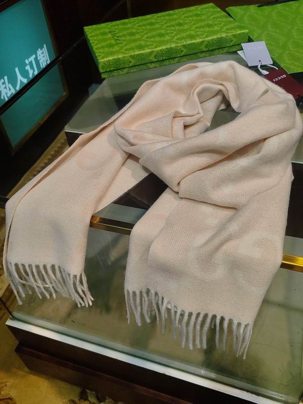 Gucci Scarf 45X200cm 100%羊绒 E27 (56)