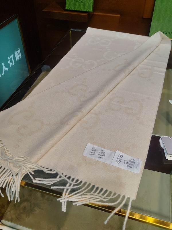 Gucci Scarf 45X200cm 100%羊绒 E27 (62)