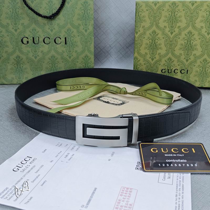 Gucci belt 35mmX90-125cm lb (33)