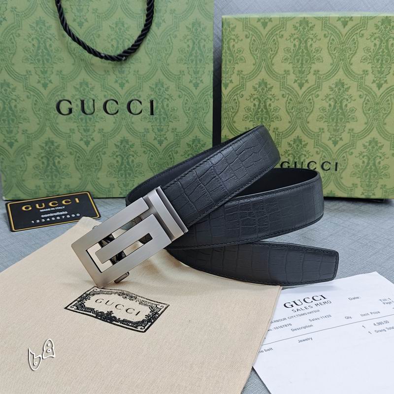 Gucci belt 35mmX90-125cm lb (35)