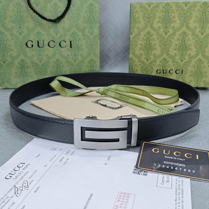Gucci belt 35mmX90-125cm lb (36)
