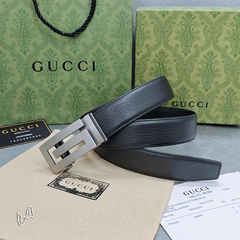 Gucci belt 35mmX90-125cm lb (41)