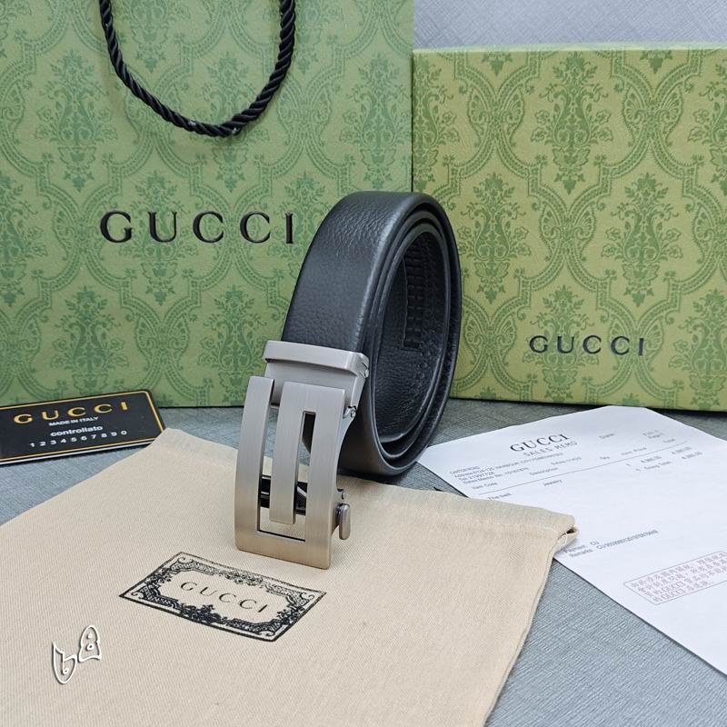 Gucci belt 35mmX90-125cm lb (43)