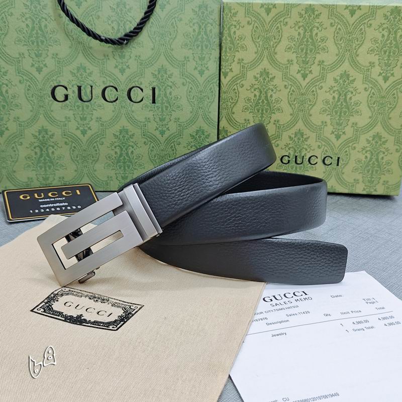 Gucci belt 35mmX90-125cm lb (44)