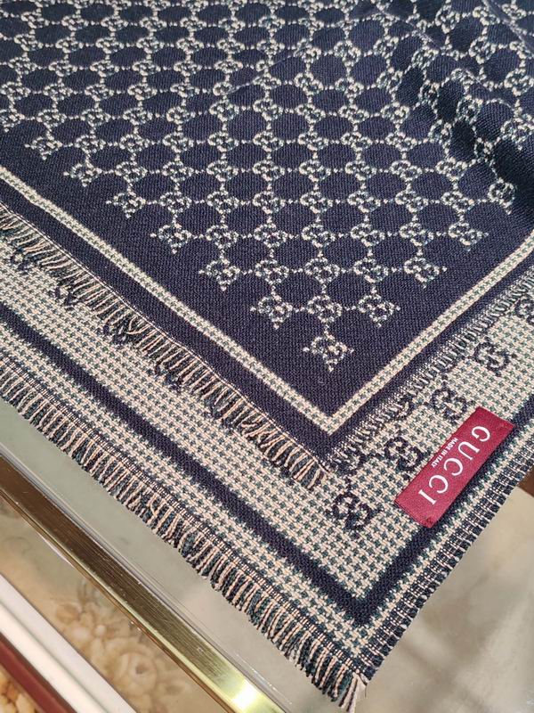 Gucci scarf 47X180cm 100%羊毛 E25 (25)